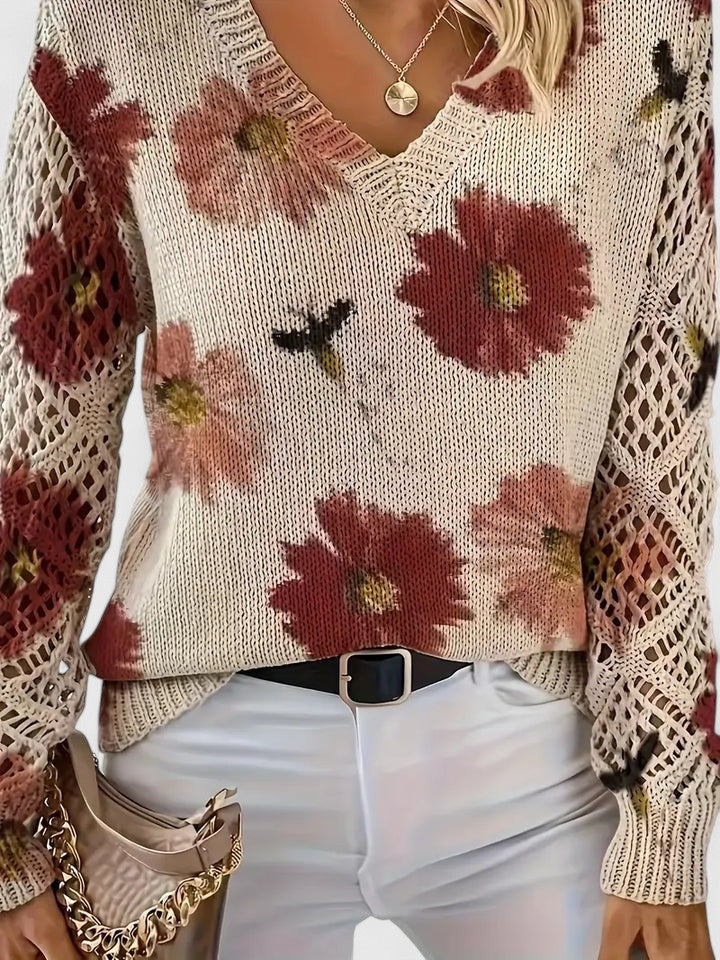 Verani | Floral Knit Jumper