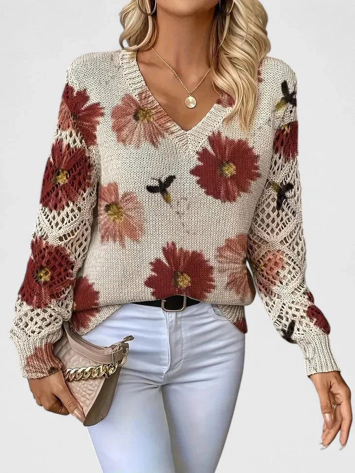 Verani | Floral Knit Jumper