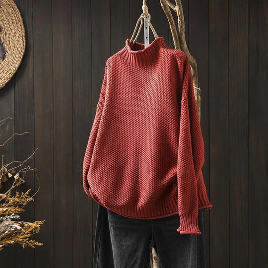 Verani Ylonna Elegant Knitted Crewneck Sweater