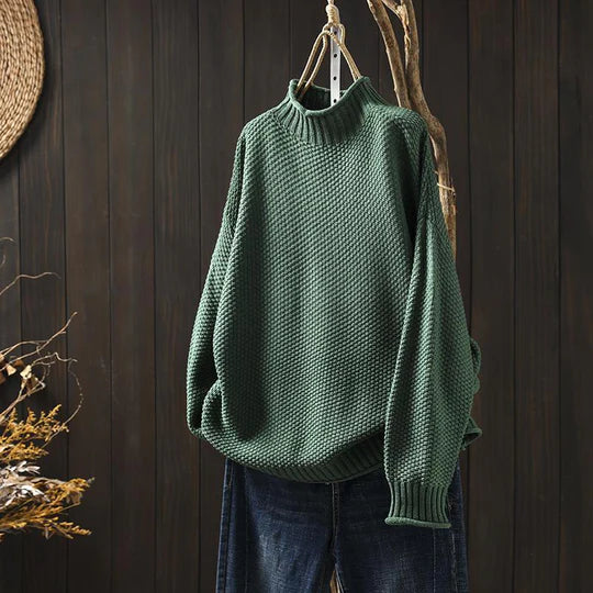 Verani Ylonna Elegant Knitted Crewneck Sweater