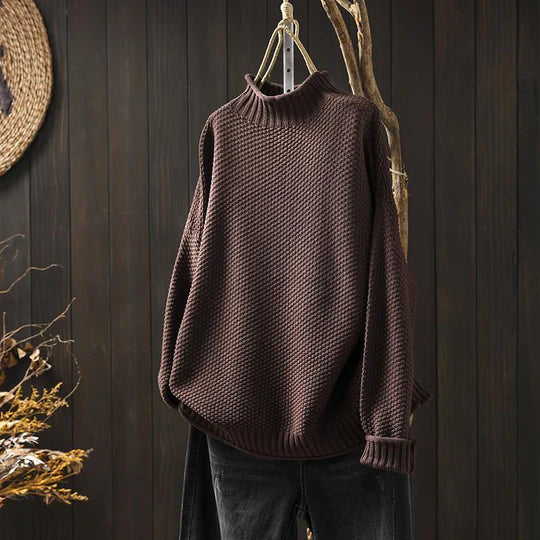 Verani Ylonna Elegant Knitted Crewneck Sweater