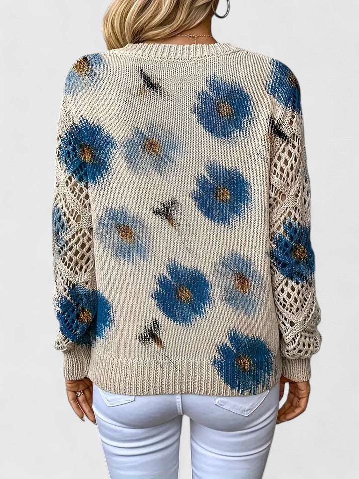 Verani | Floral Knit Jumper