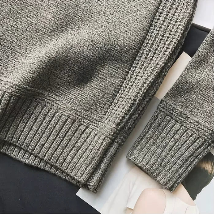 Verani | Oversized Cotton Loose Pullover Sweater