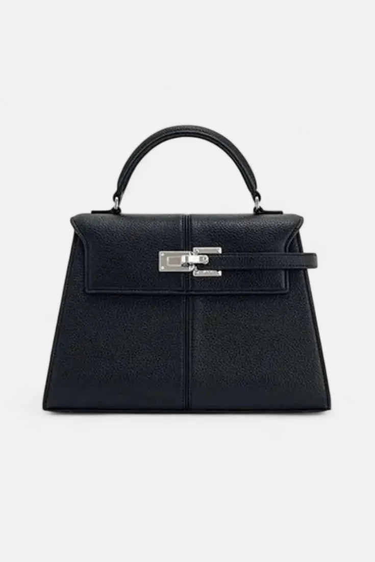 Verani Caurelle Structured Canvas & Leather Top-Handle Bag