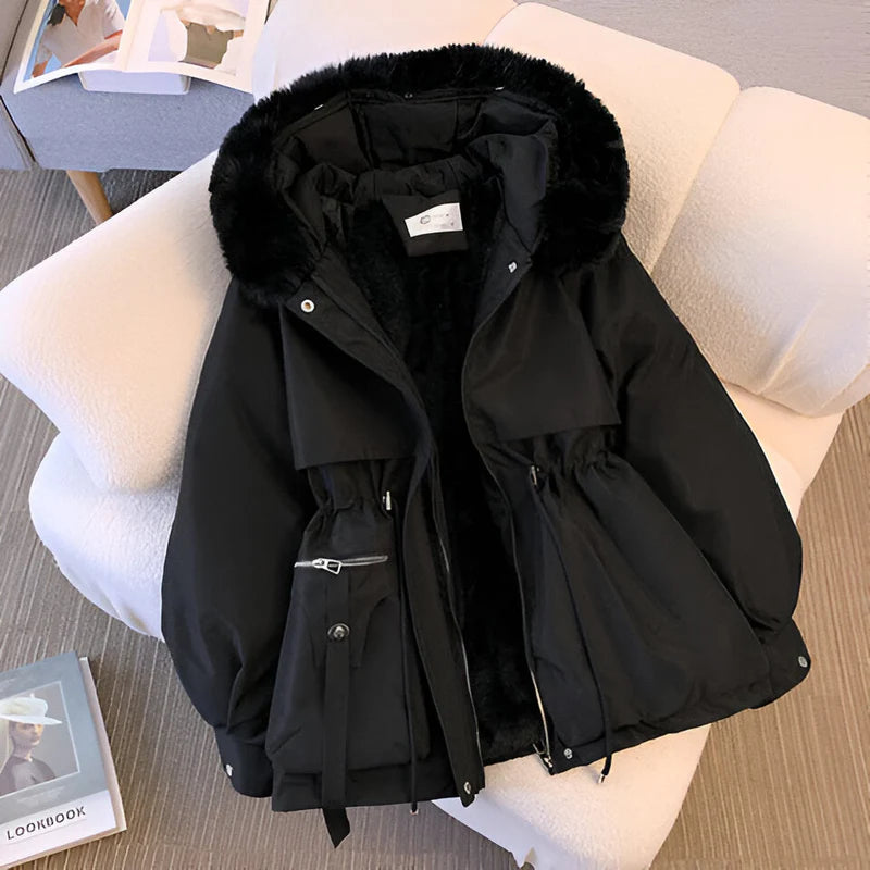 Verani Elegance Padded Winter Jacket with Hood