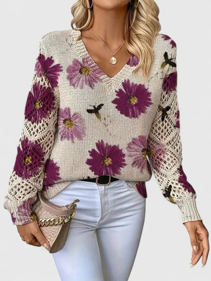Verani | Floral Knit Jumper