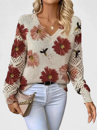 Verani | Floral Knit Jumper