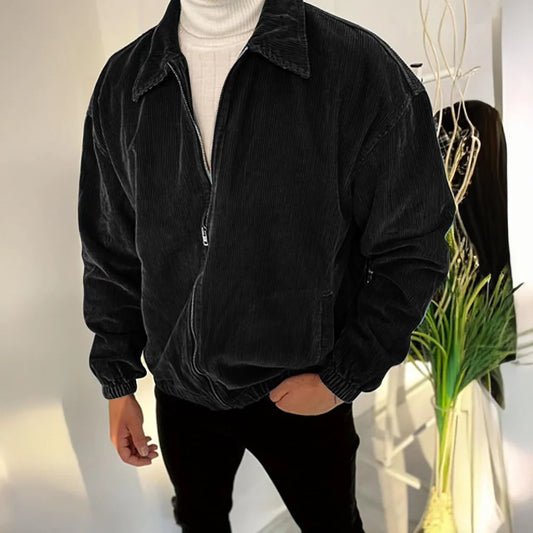Verani | Vintage-Inspired Corduroy Bomber Jacket