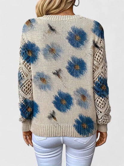 Verani | Floral Knit Jumper